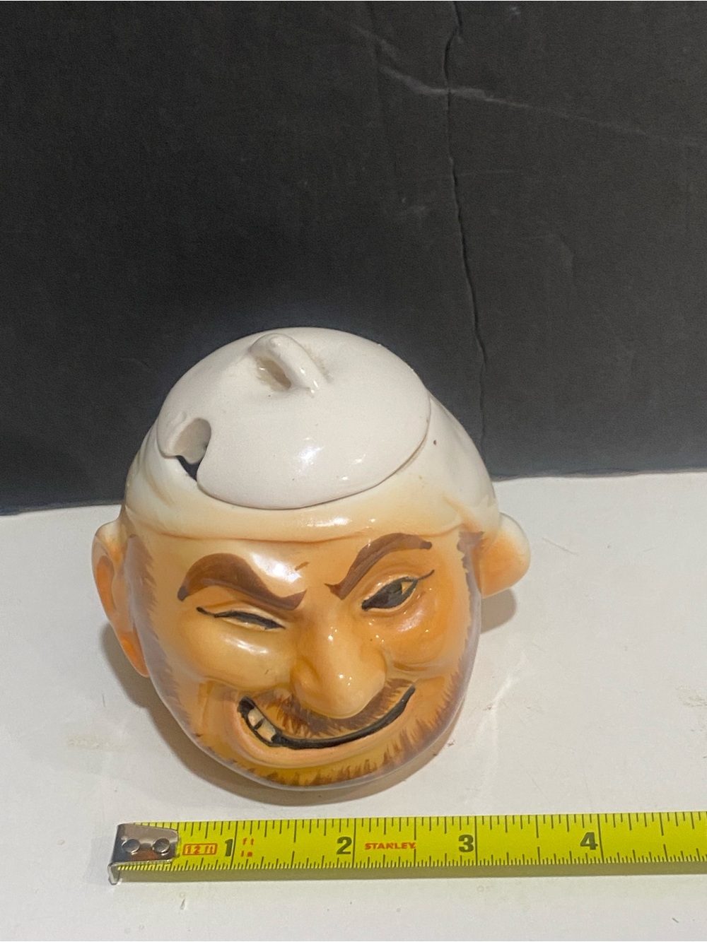 Vintage 1960s Disney Pirates Of The Caribbean Condiment Jar